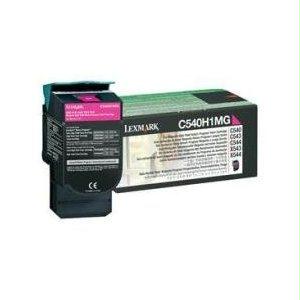 Lexmark C540h1mg Magenta Return Program Toner Cartridge For Use In C54x,x54x Est