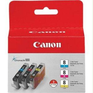 Canon Usa Canon Cli-8 3 Pack C/m/y Value Pack - Ink - Cartridge - For Pro9000, Pro9000 Mar