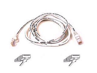 Belkin International Inc Patch Cable - Rj-45 (m) - Rj-45 (m) - 15 Ft - Utp - ( Cat 5e ) - White