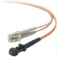Belkin International Inc Network Cable - Lc - Male - Lc - Male - 16 Ft - Fiber Optic - 8.3 / 125 Micron
