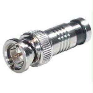 C2g Rg6 Compression Bnc Connector - 10pk
