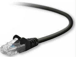 Belkin International Inc Patch Cable - Rj-45 (m) - Rj-45 (m) - 8 Ft - ( Cat 5e ) - Black