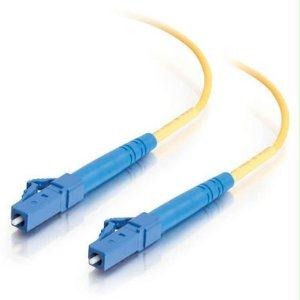 Legrand Dat C2g 15m Lc-lc 9/125 Os1 Simplex Singlemode Pvc Fiber Optic Cable - Yellow