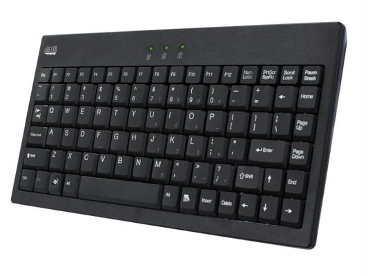 Adesso Mini Usb Keyboard ,with Ps/2 Adaptor ,  Retail Box