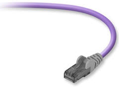 Belkin International Inc Cat5esnagless Xover Cblrj45m/rj45m