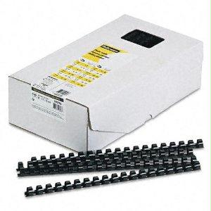 Fellowes, Inc. Binding Combs Plastic - Black 1/2in 100p