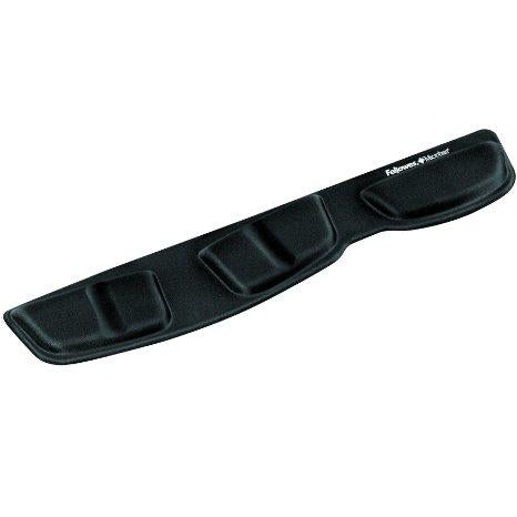 Fellowes, Inc. Keyboard Palm Support W/microban - Black