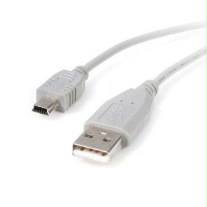 Startech This High Quality Usb A To Mini B Cable Provides One (4-pin) Usb Type A Male Con