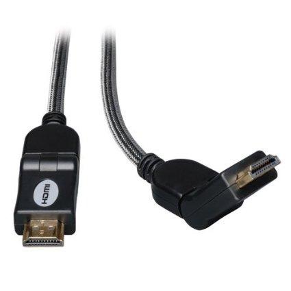 Tripp Lite 10ft High Speed Hdmi Cable Digital Video With Audio Swivel Connectors 4k X 2k M/