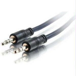 C2g 25ft 3.5mm Stereo Audio Cable With Low Profile Connectors M/m - Plenum Cmp-rated