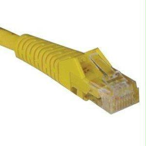 Tripp Lite 3ft Cat5e / Cat5 Snagless Molded Patch Cable Rj45 M/m Yellow 3ft