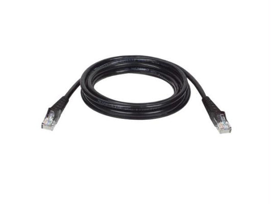 Tripp Lite 15ft Cat5e / Cat5 Snagless Molded Patch Cable Rj45 M/m Black 15ft