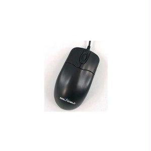 Seal Shield Washable Medical Grade Optical Mouse With Scroll Wheel- Dishwasher Safe (black)(