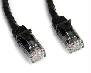 Startech 15ft Black Cat6 Ethernet Cable Delivers Multi Gigabit 1/2.5/5gbps & 10gbps Up To