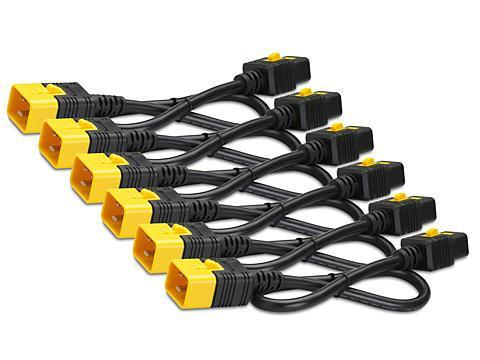 Apc By Schneider Electric Kit Of 6 1.2m Power Cord Cabl Locking C19 To C20