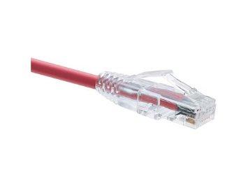 Unc Group Llc Unc Group 5 Foot Cat6 Snagless Clearfit Patch Cable Red -  Cat6 Patch Cable Cat6