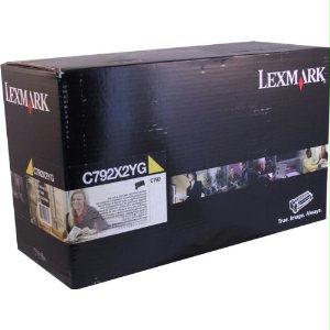Lexmark C792x2yg Yellow Print Cartridge For Use In C/x792 Estimated Yield 20k