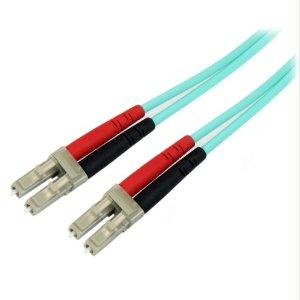 Startech 1m (3.3ft) Om3 Multimode Lc/lc-upc Fiber Cable; 1/10/40/100 Gbps Full Duplex; 50