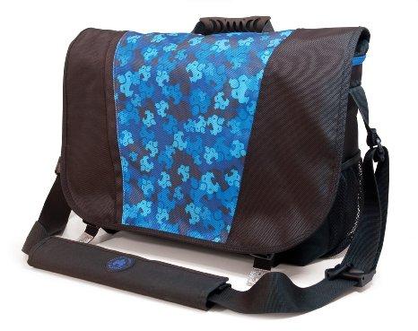 Mobile Edge Llc Sumo - Messenger Bag - 16in/17in Mac - Black/blue,1680d Ballistic Nylon