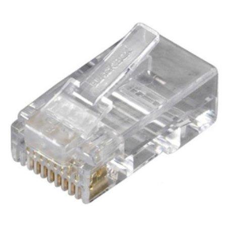 Black Box Cat6 Modular Plug - Unshielded, Rj45, 8-wire, 250-pack, Gsa, Taa
