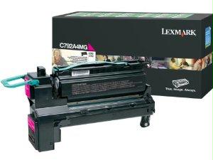 Lexmark C792a4mg Magenta Return Program Print Cartridge Taa For Use In C/x792 Es