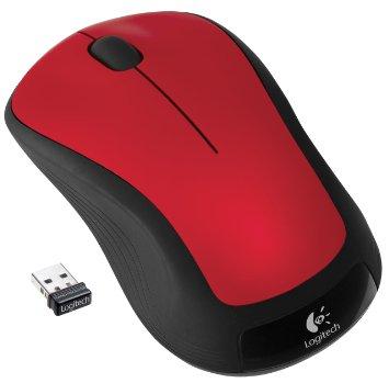 Logitech Wireless Mouse M310/flame Red Gloss