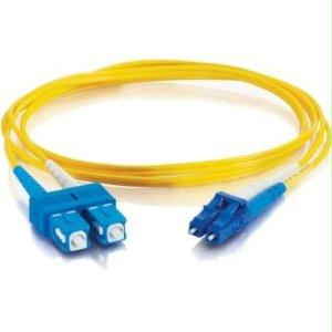 Legrand Dat 2m Lc-sc 9/125 Os2 Duplex Single-mode Fiber Optic Cable (taa Compliant) - Yellow
