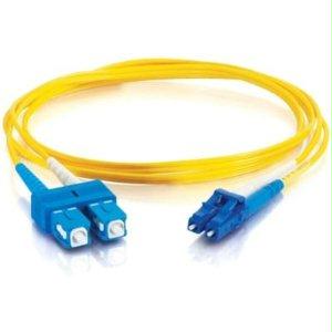 Legrand Dat 6m Lc-sc 9/125 Os2 Duplex Single-mode Fiber Optic Cable (taa Compliant) - Yellow