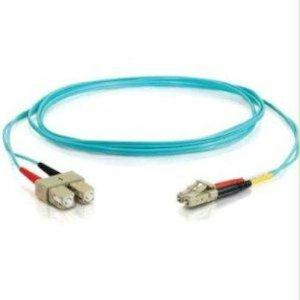 Legrand Dat C2g 3m Lc-sc 10gb 50/125 Om3 Duplex Multimode Fiber Optic Cable (taa Compliant)