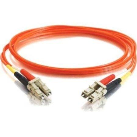 Legrand Dat C2g 15m Lc-lc 50/125 Om2 Duplex Multimode Fiber Optic Cable (taa Compliant) - Or