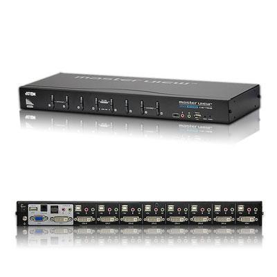 Aten 8-port Dvi Kvm Switch With Audio
