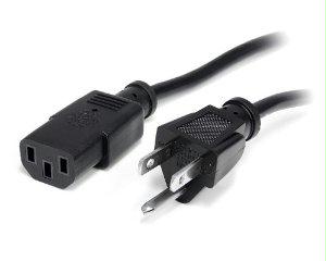 Startech 15ft (4.5m) 18awg Flexible Computer Power Cord W/ Nema 5-15p And Iec 60320 C13 C