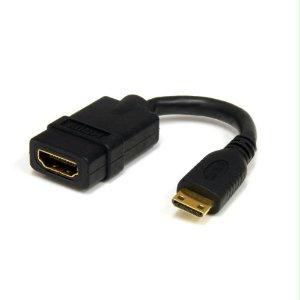 Startech Mini Hdmi To Hdmi Adapter; 4k 30hz/full Hd 1080p/10.2 Gbps Bandwidth/8ch Audio/h