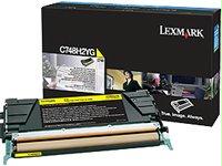 Lexmark C/x748 10k Yellow Toner
