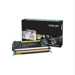 Lexmark C746a1yg Yellow Return Program Toner Cartridge For Use In C746,748 Estim