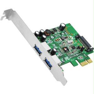 Siig, Inc. Dual Profile Pcie Adapter With 2 Usb 3.0 Ports