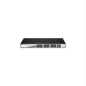 D-link Systems D-link Dgs-1210-28p Supports 24 X 10/100/1000base-t Poe Ports 4 X Gigabit Rj45/s