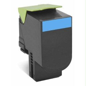 Lexmark 70c0h20 Cyan Toner Cartridge For Use In Cx410,510 Estimated Yield 3k