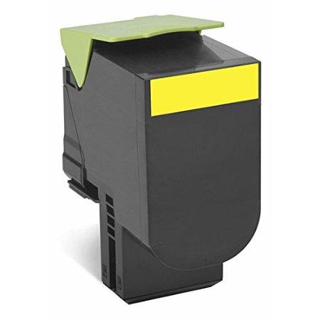 Lexmark 70c0x40 Yellow Toner Cartridge For Use In Cs/cx510 Estimated Yield 4k