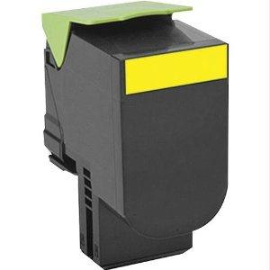 Lexmark 80c10y0 Yellow Return Program Toner Cartridge For Use In Cx310,410,510 E
