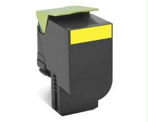 Lexmark 80c0h40 Yellow Toner Cartridge For Use In Cx410,510 Estimated Yield 3k