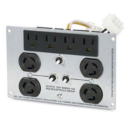 Apc By Schneider Electric Apc Backplate Kit W/(4) L5-15r And (4) 5-15r For Smart-ups 2200 And 3000va 3u-5u