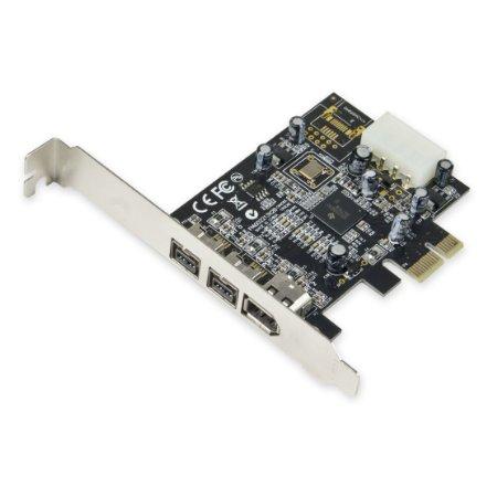 Syba Multimedia Inc Pcie Ti Chipset 2x 1394b (800mbps), 1x