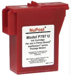 Nupost 797 0 Red Postage Meter