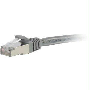 C2g 12ft Cat6a Snagless Shielded (stp) Network Patch Cable - Gray