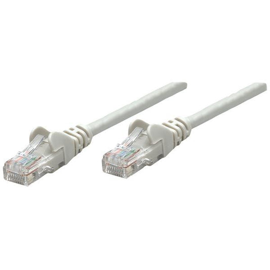 Intellinet 25 Ft Grey Cat5e Snagless Patch Cable