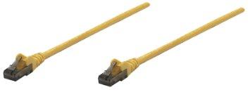 Intellinet 5 Ft Yellow Cat6 Snagless Patch Cable