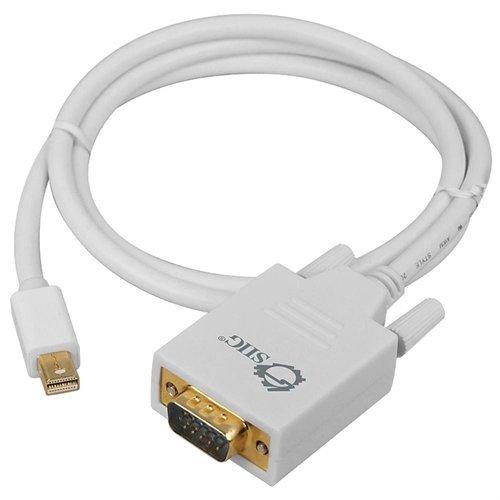 Siig, Inc. 3ft Mini Displayport To Vga Converter Cable,  Mdp Male To Vga Male Converter, Co