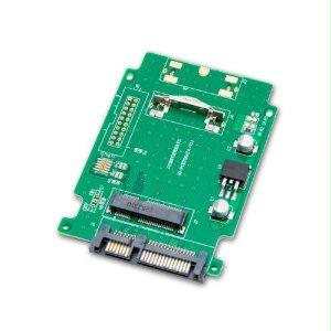 Syba Multimedia Inc Mini Sata Ssd 50mm To Sata Adapter Via P