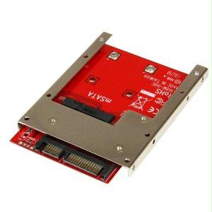 Startech Convert An Msata Ssd Into A 7mm High 2.5in Sata 6gbps Open Bracket Ssd - Msata T